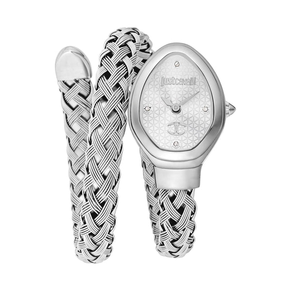 Just Cavalli Women's Signature Snake Quartz Watch