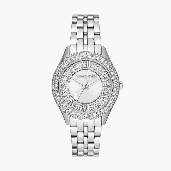 Michael Kors Harlowe Silver Stainless Steel Women's Watch - MK4708