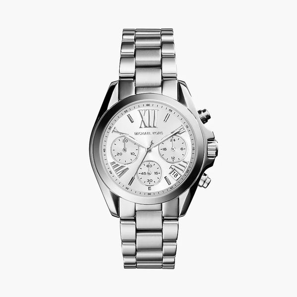 Michael Kors Silver-Tone Mini Bradshaw Women's Watch - MK6174