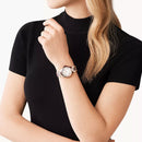 Michael Kors Camille Three-Hand Rose Gold-Tone Stainless Steel Women's Watch - MK7256B