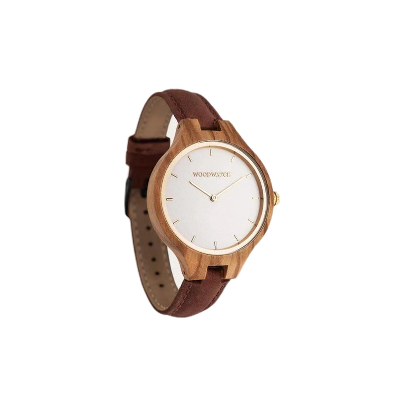 WOODWATCH WOMEN'S AURORA NORDIC SUN WW-A-NSUN W/ FREE STRAP WW-S-PE-14