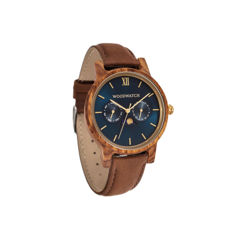 WOODWATCH UNISEX CLASSIC SAILOR WW-CL-SR W/ FREE STRAP WW-S-PE-16