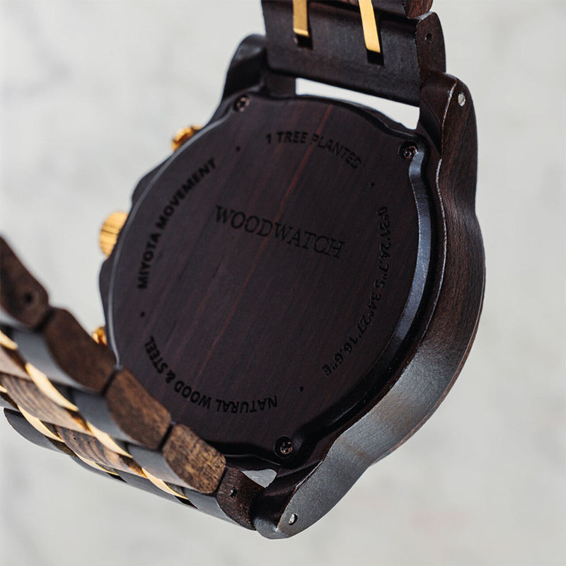 WOODWATCH MEN'S LEGACY X CITY QUARTZ WATCH