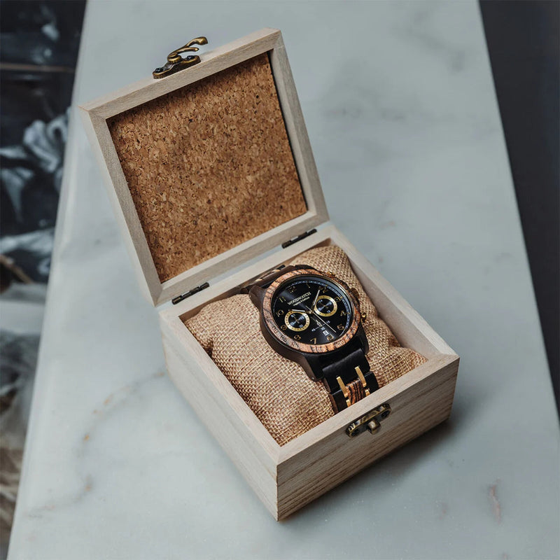 WOODWATCH MEN'S LEGACY X CITY QUARTZ WATCH