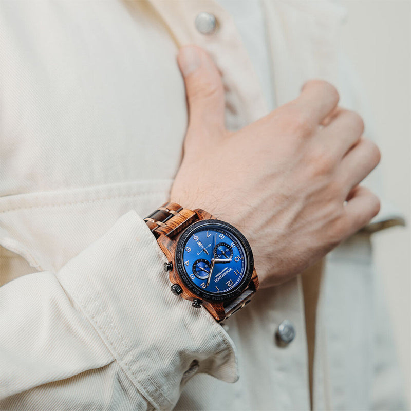 WOODWATCH MEN'S LEGACY X OCEAN QUARTZ WATCH