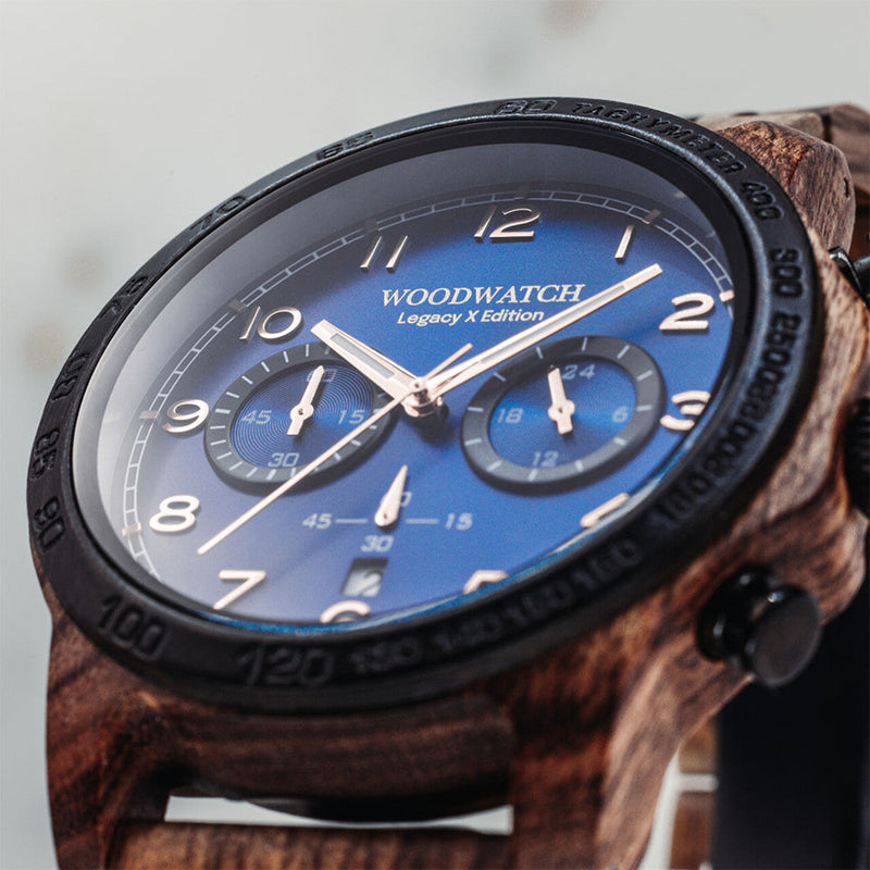 WOODWATCH MEN'S LEGACY X OCEAN QUARTZ WATCH