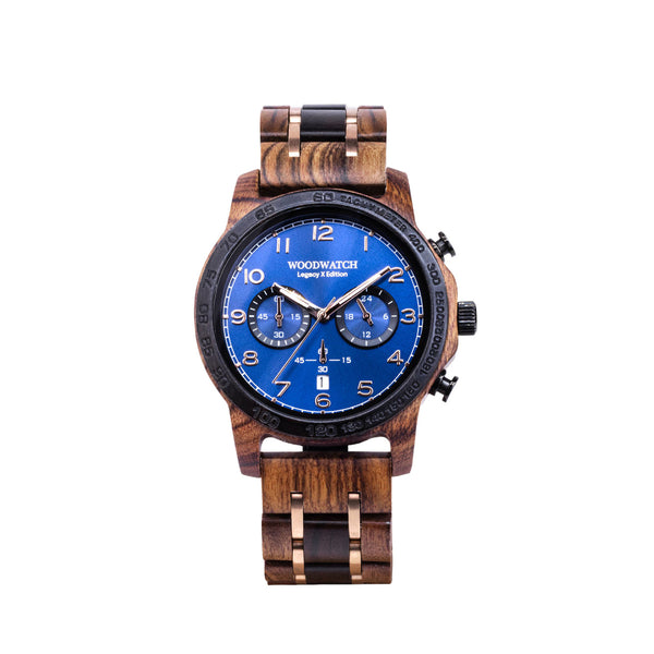 WOODWATCH MEN'S LEGACY X OCEAN QUARTZ WATCH