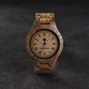 WOODWATCH MEN'S ORIGINALS OAKLEE SANDAL QUARTZ WATCH