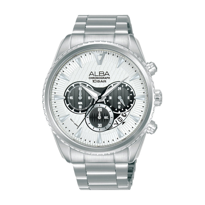 Alba chronograph 10 bar price best sale