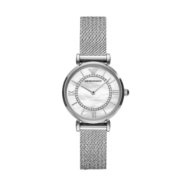 EMPORIO ARMANI Women's Gianni T-Bar Fashion Quartz Watch