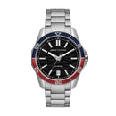 Armani Exchange Three-Hand Date Stainless Steel Watch