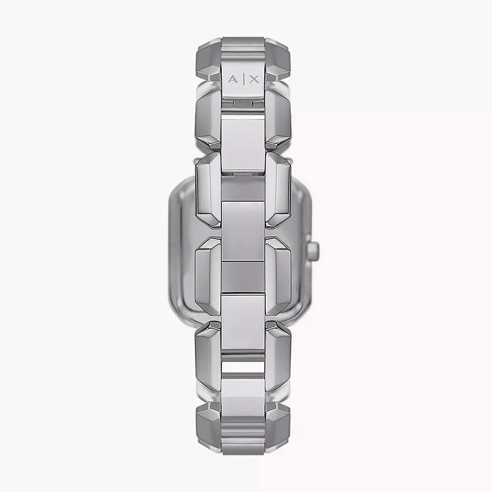 Armani Exchange Leila Silver Stainless Steel Women display picture 1