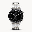 EMPORIO ARMANI MEN'S CHRONOGRAPH STAINLESS STEEL WATCH