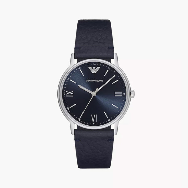 Emporio Armani Kappa Men's Blue Leather Watch