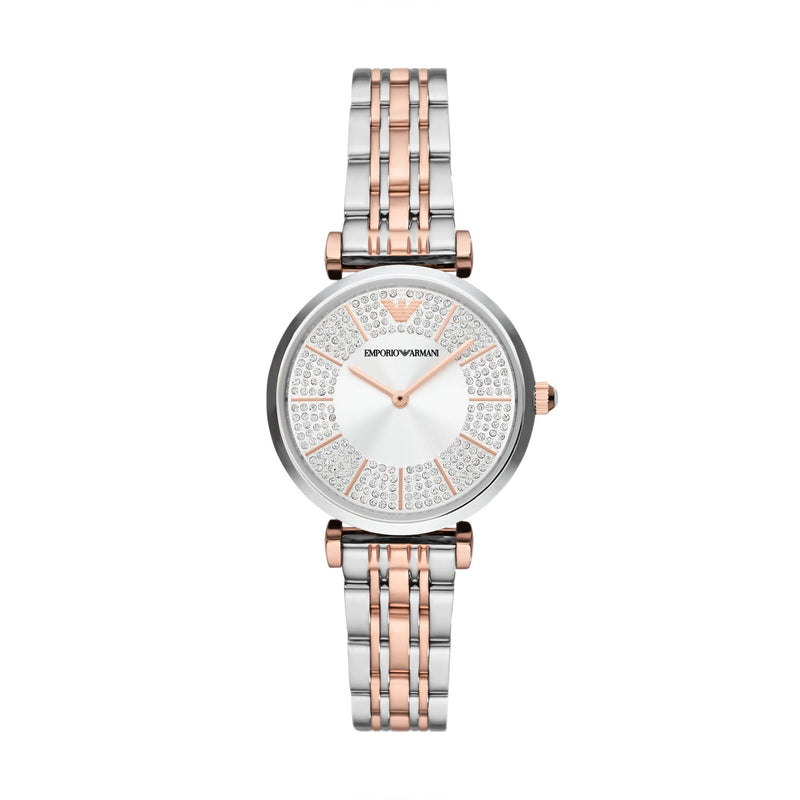 EMPORIO ARMANI GIANNI T-BAR WOMEN'S STAINLESS STEEL WATCH