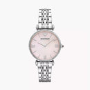 Emporio Armani Gianni T-Bar Women's Silver/Steel Stainless Steel Watch