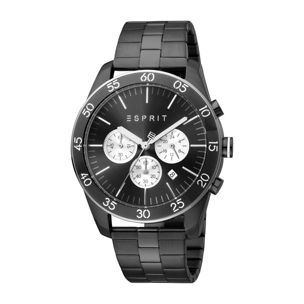 Esprit Men's Jordan Fashion Quartz Black Watch