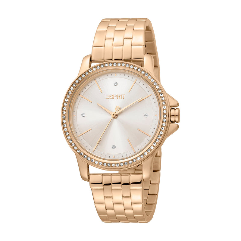 Esprit Women's 2 Hands Fashion Quartz Analog Rose Gold Watch