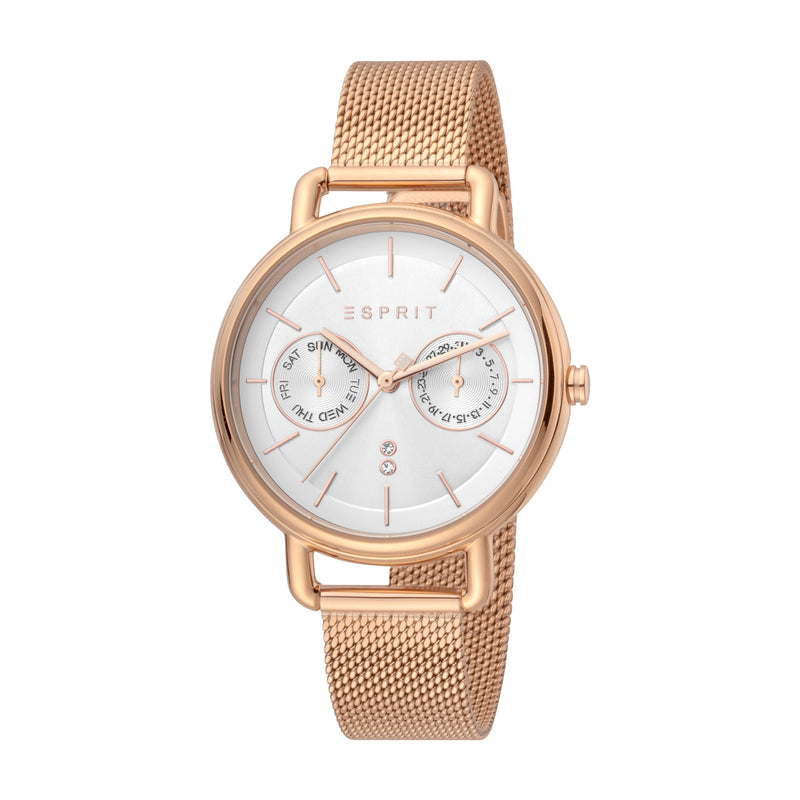 Esprit Women's Ellen Multi Fashion Quartz Rose Gold Watch