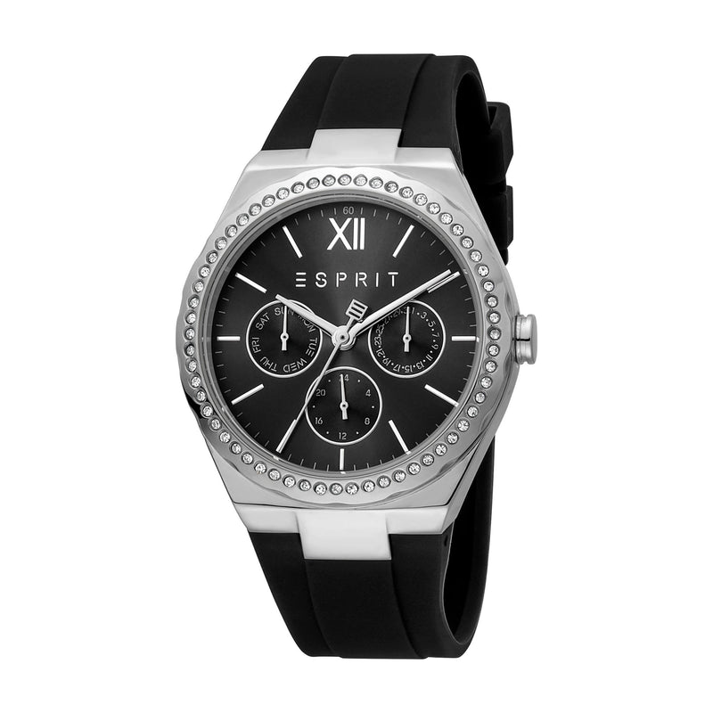 Esprit Women's Multi Function Fashion Quartz Analog Black Watch