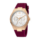 Esprit Women's Multi Function Fashion Quartz Analog Red Watch