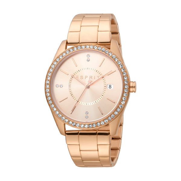 Esprit Women's Carlin Fashion Quartz Rose Gold Watch