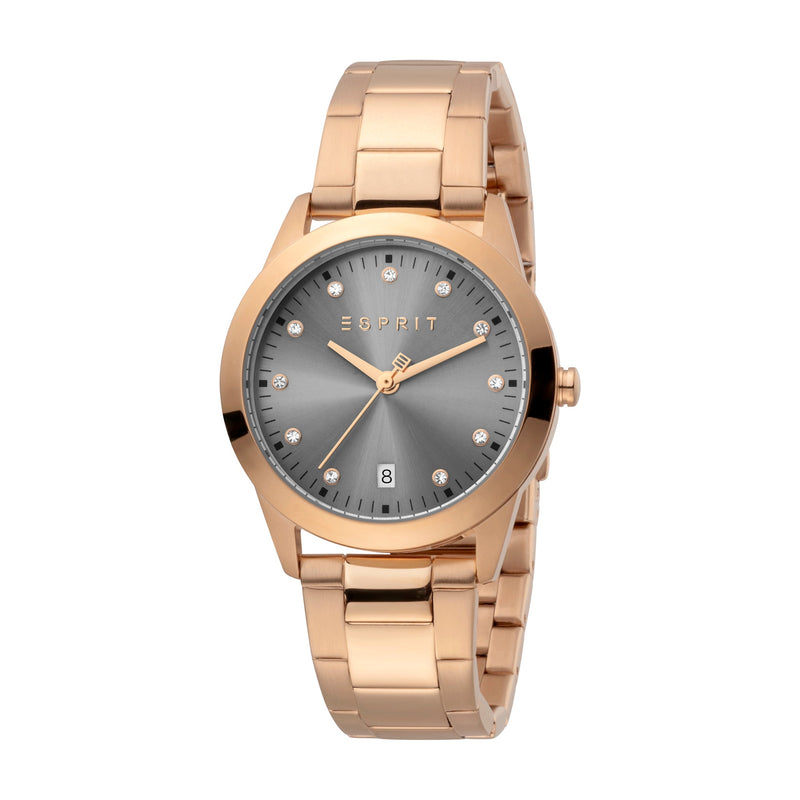 Esprit Women's Daphne Fashion Quartz Rose Gold Watch