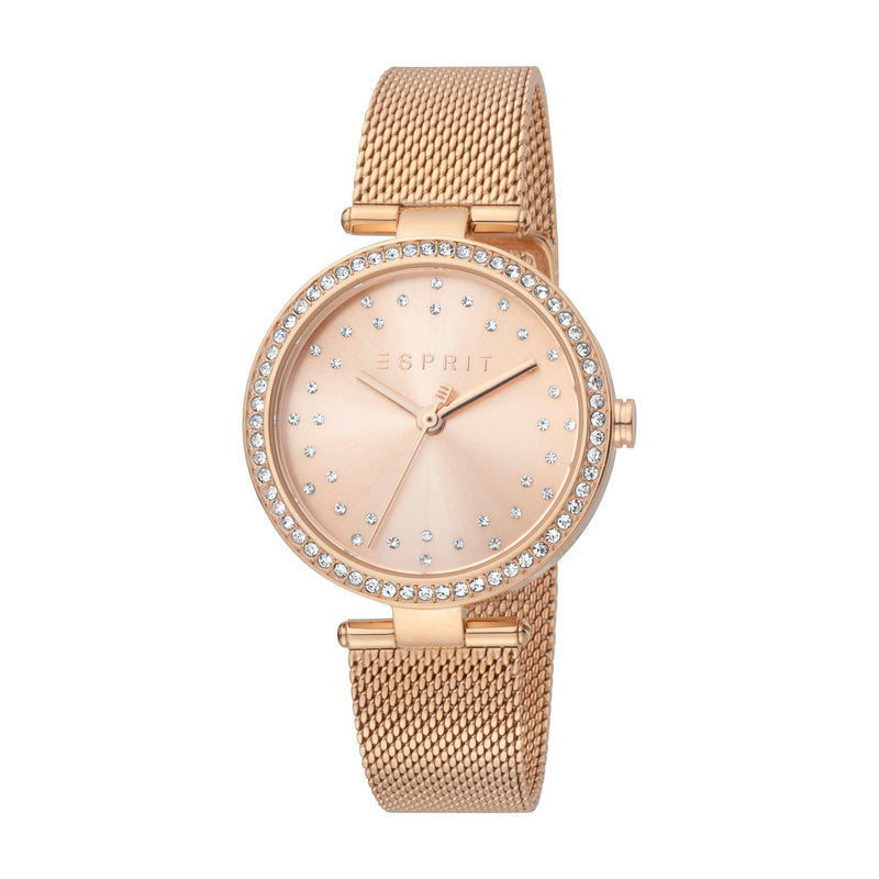 Esprit Women's Roselle Fashion Quartz Rose Gold Watch