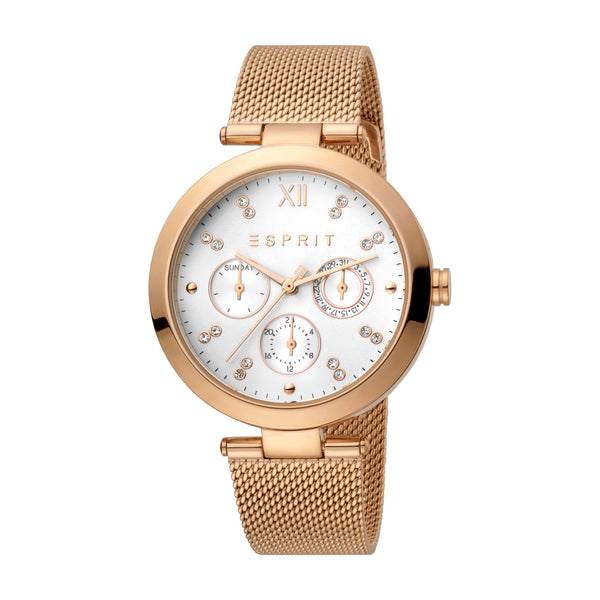 Esprit Women's Florine Fashion Quartz Rose Gold Watch