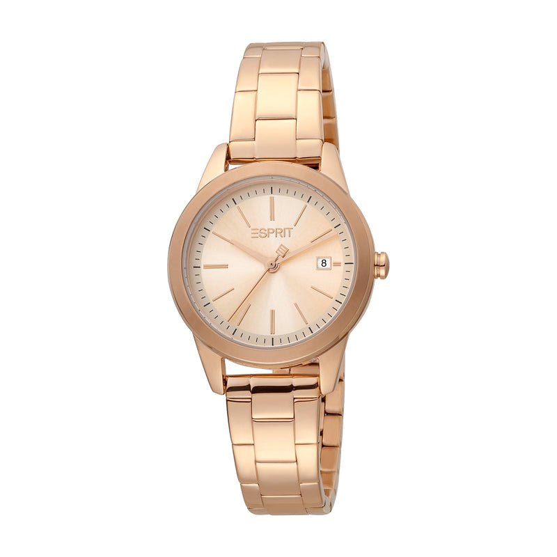 Esprit Women's 2 Hands Fashion Quartz Analog Rose Gold Watch