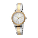 Esprit Women's 2 Hands Fashion Quartz Analog Two Tone Silver and Gold Watch