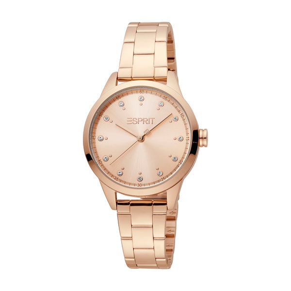 Esprit Women's 2 Hands Fashion Quartz Analog Rose Gold Watch