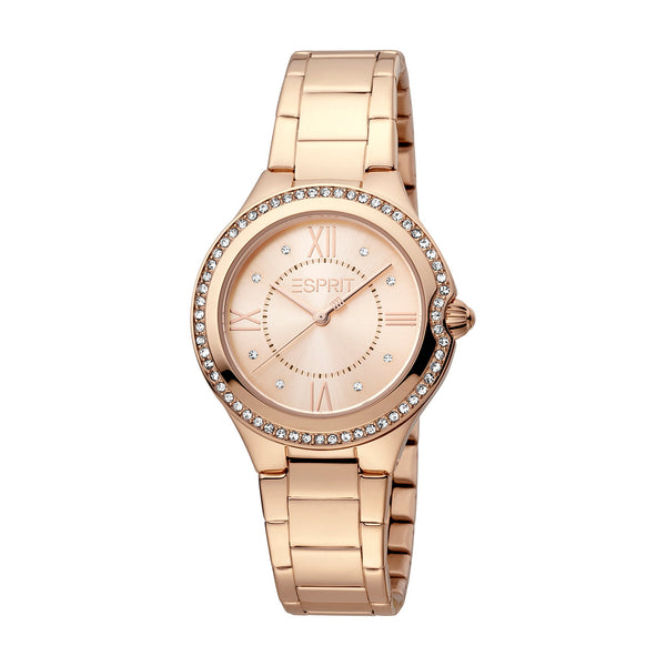 Esprit Women's 2 Hands Fashion Quartz Analog Rose Gold Watch