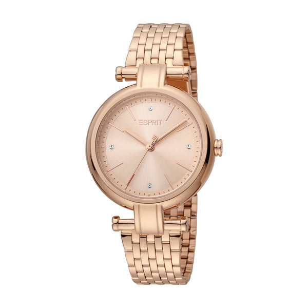 Esprit Women's 2 Hands Fashion Quartz Analog Rose Gold Watch