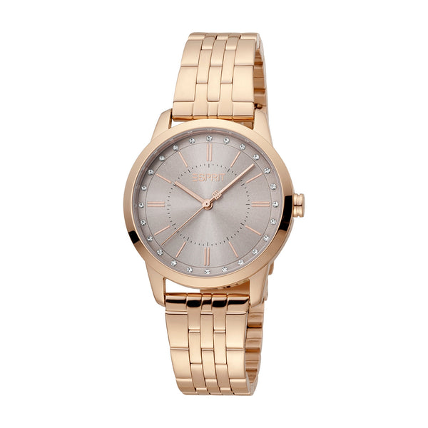 Esprit Women's 2 Hands Fashion Quartz Analog Rose Gold Watch