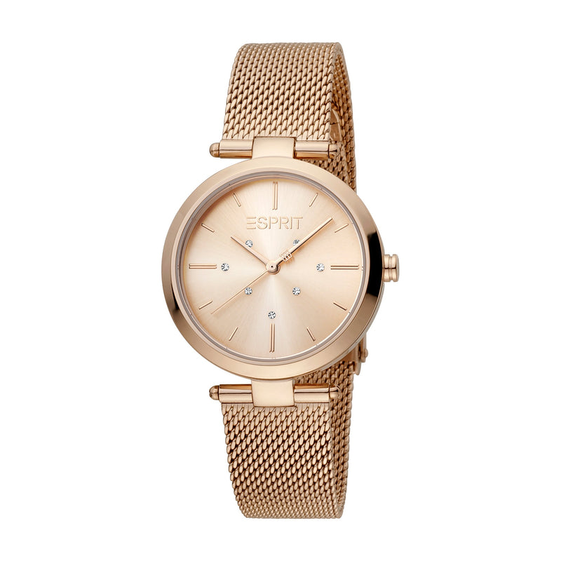 Esprit Women's 2 Hands Fashion Quartz Analog Rose Gold Watch