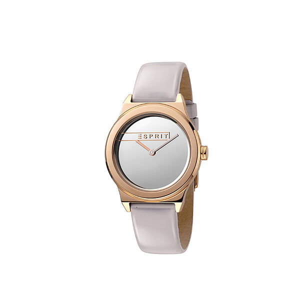 Esprit Women's Magnolia Fashion Quartz Leather Strap