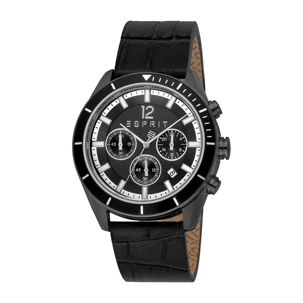 Esprit Men's Fashion Quartz Black Watch