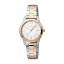 Esprit Women's Wind Fashion Quartz Two Tone Silver and Rose Gold Watch