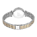 Esprit Women's Laila Dot Fashion Quartz Two Tone Silver and Gold Watch