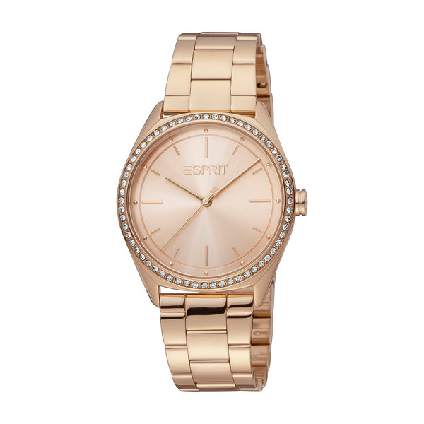 Esprit Women's Aubrey Fashion Quartz Rose Gold Watch