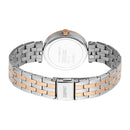 Esprit Women's Beth Fashion Quartz Two Tone Silver and Rose Gold Watch