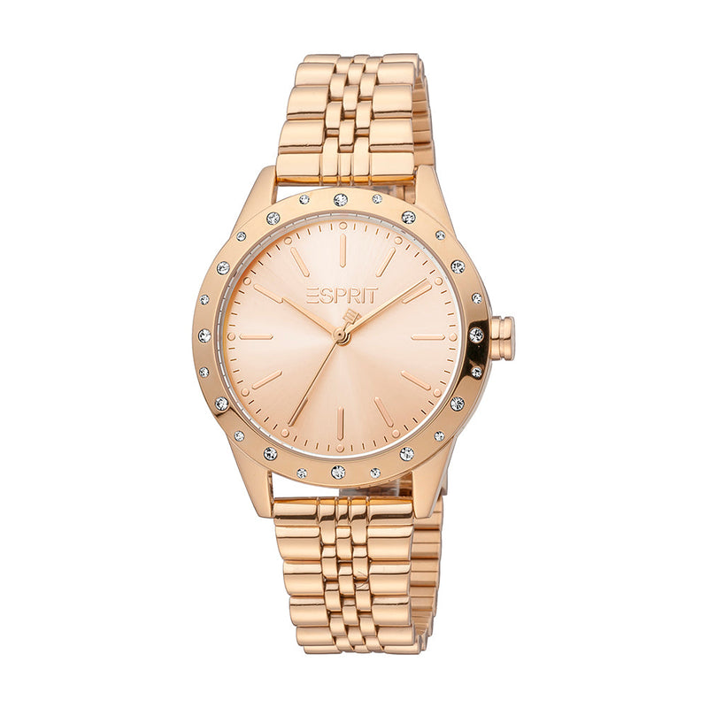 Esprit Women's Ella Fashion Quartz Rose Gold Watch