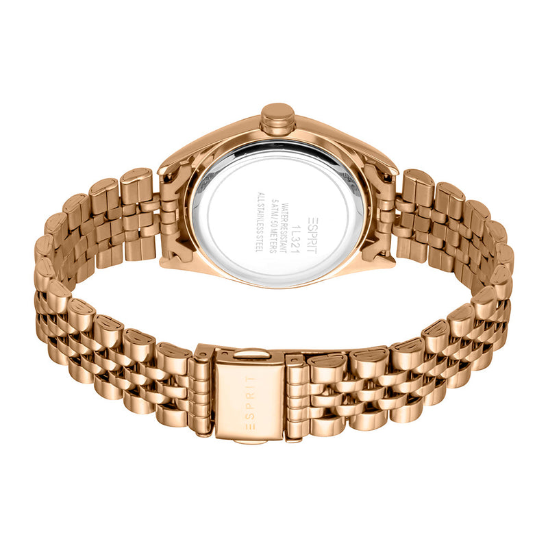 Esprit Women's Gina Fashion Quartz Rose Gold Watch