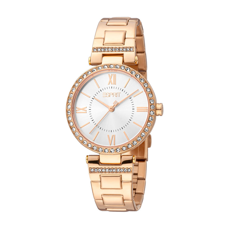 Esprit Rose Gold Watch For Women Nyla Fashion Quartz