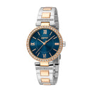 Esprit Women's Nyla Fashion Quartz Two Tone Silver and Rose Gold Watch