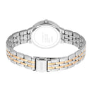 Esprit Women's Cara Glam Fashion Quartz Two Tone Silver & Rose Gold Watch