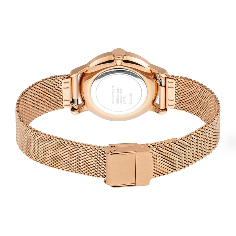 Esprit Women's Julia Fashion Quartz Rose Gold Watch