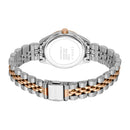 Esprit Women's Madison Date Fashion Quartz Two Tone Silver and Rose Gold Watch