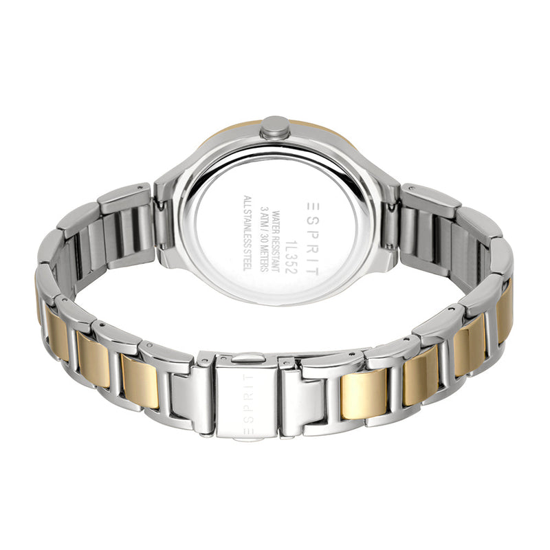 Esprit Women's Momo Fashion Quartz Two Tone Silver and Gold Watch